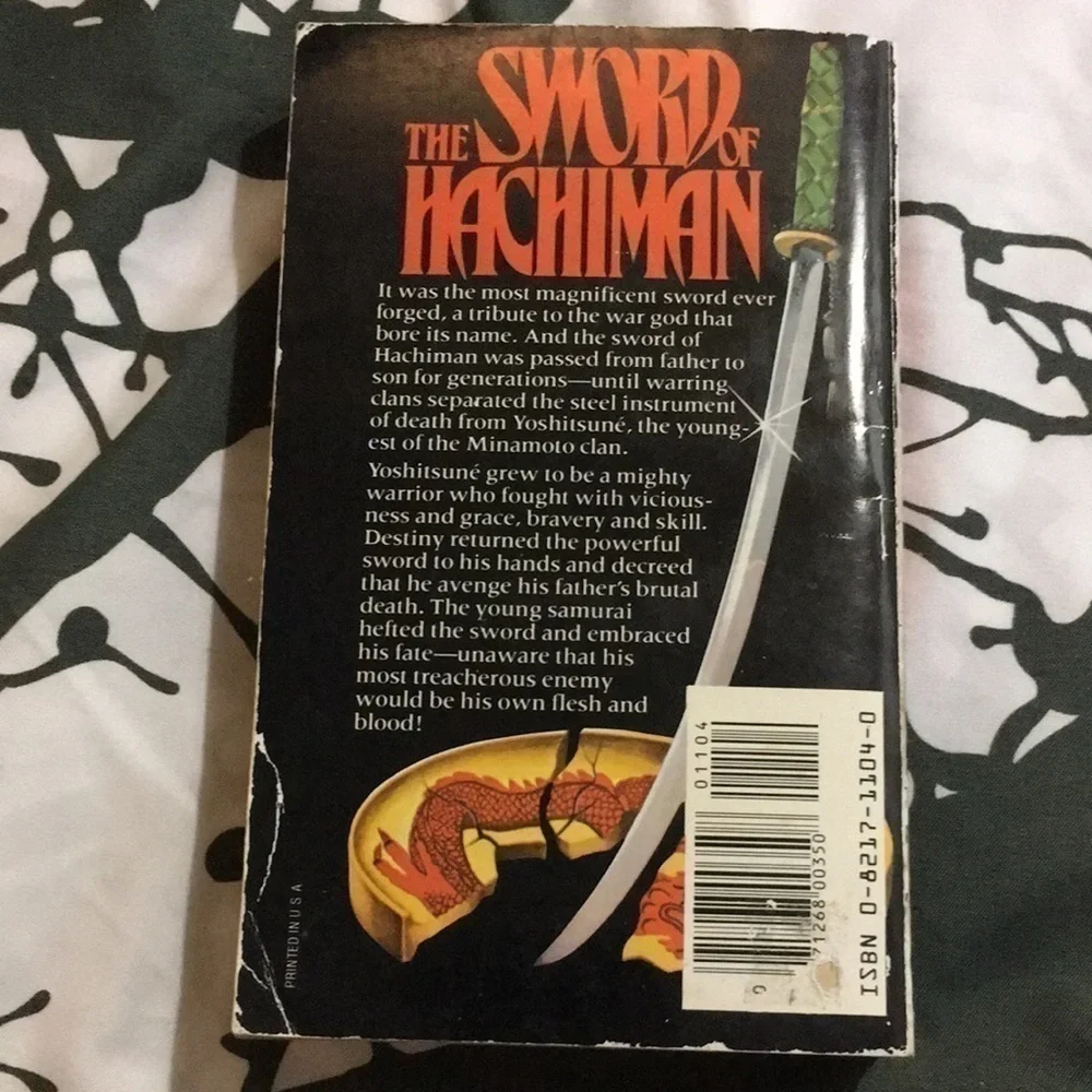 THE Sword Of Hachiman Vintage Paperback 1981